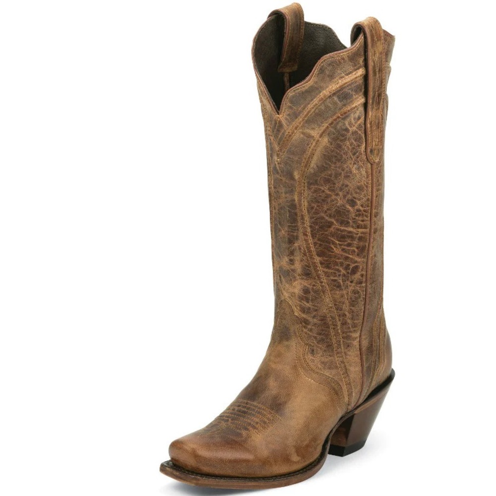 Nocona Women's Old West Fashion Western Boots - Tan NL5015- women size 10